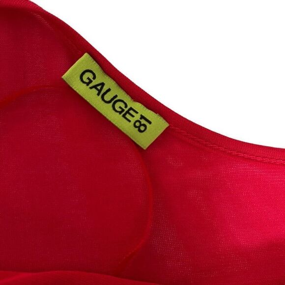 GAUGE81 Moni Dress in Scarlet - Picture 6 of 16